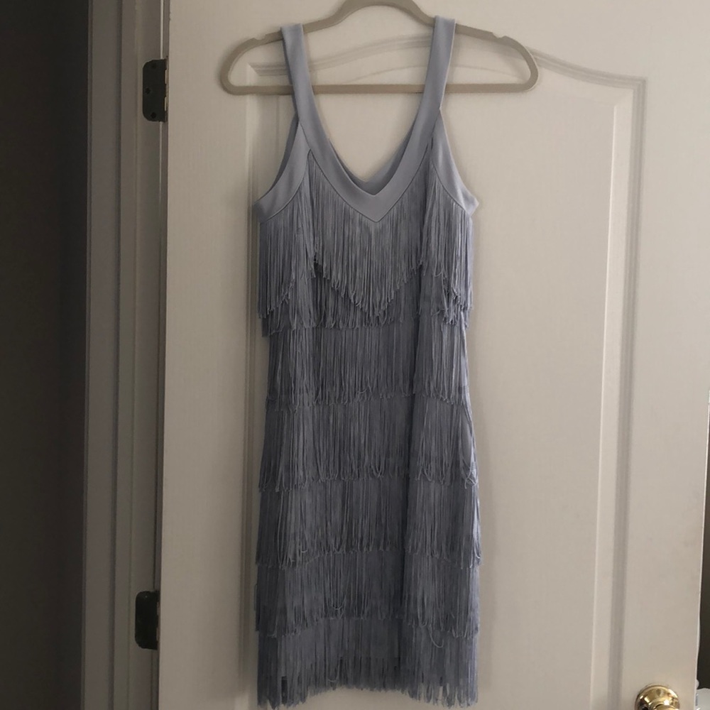 WHBM fringe dress